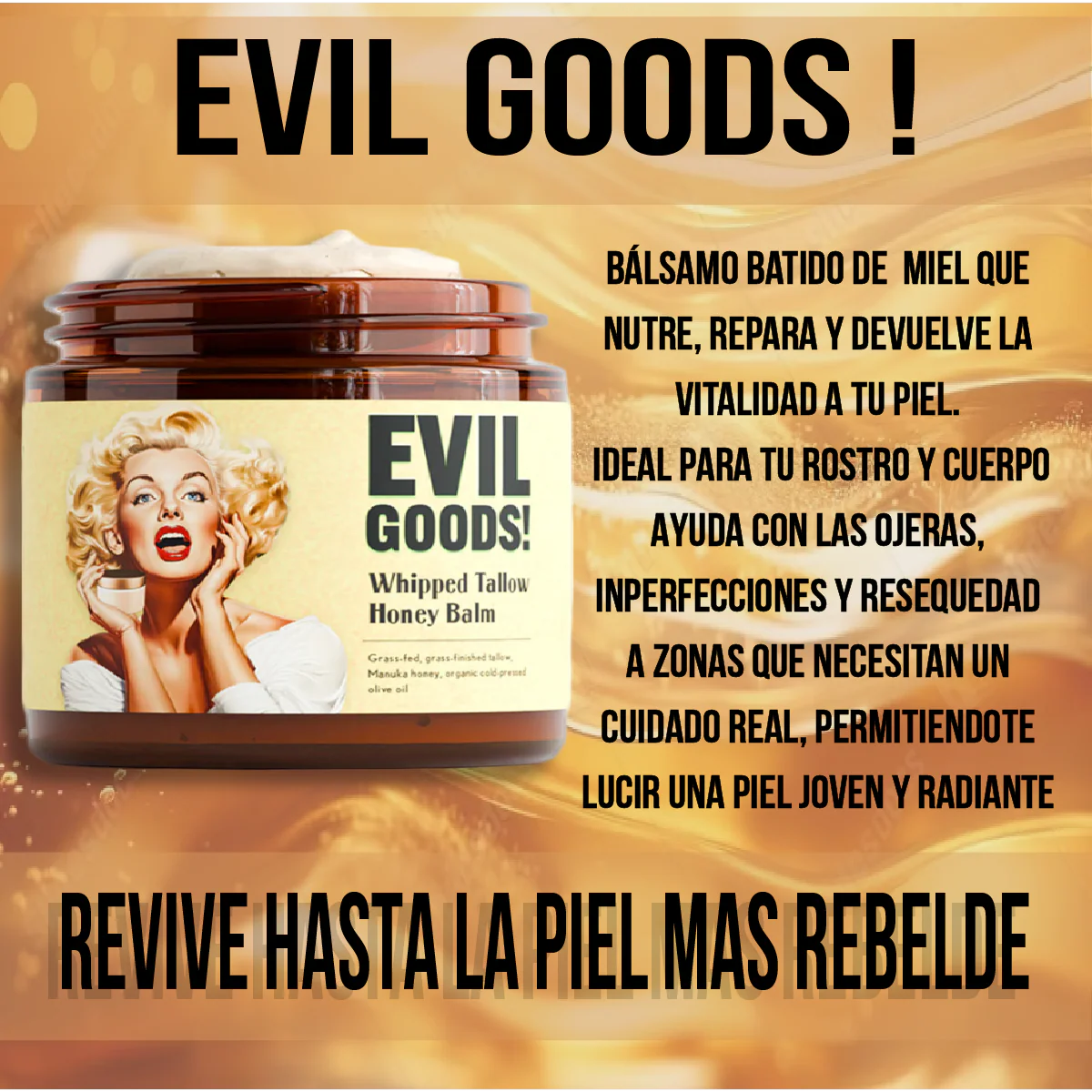 Evil Goods Crema hidratante reparadora