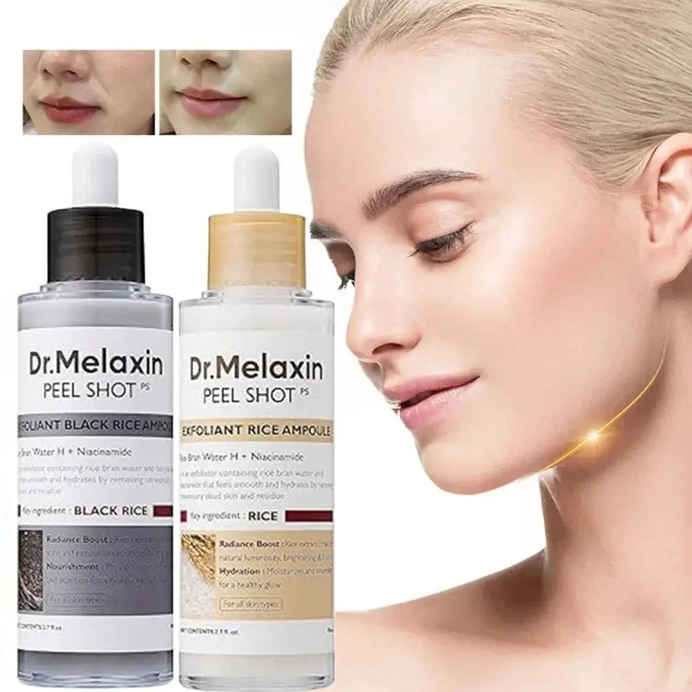 ¡Transforma tu piel en minutos! DrMelaxin Ampolla Rice & Black Rice 30ml