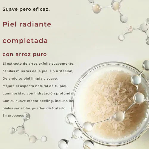 ¡Transforma tu piel en minutos! DrMelaxin Ampolla Rice & Black Rice 30ml
